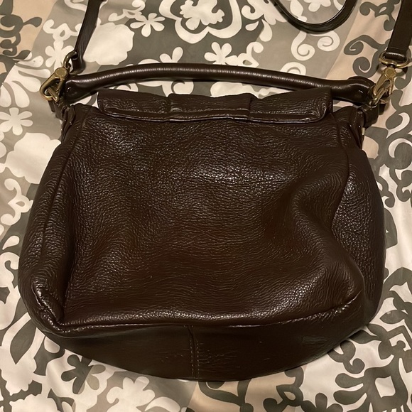 Marc by Marc Jacobs Classic Q Lil Utika Brown Leather Bag - Picture 4 of 8